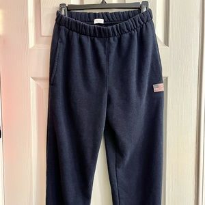 Brandy Melville John Galt US Flag Navy Sweatpants